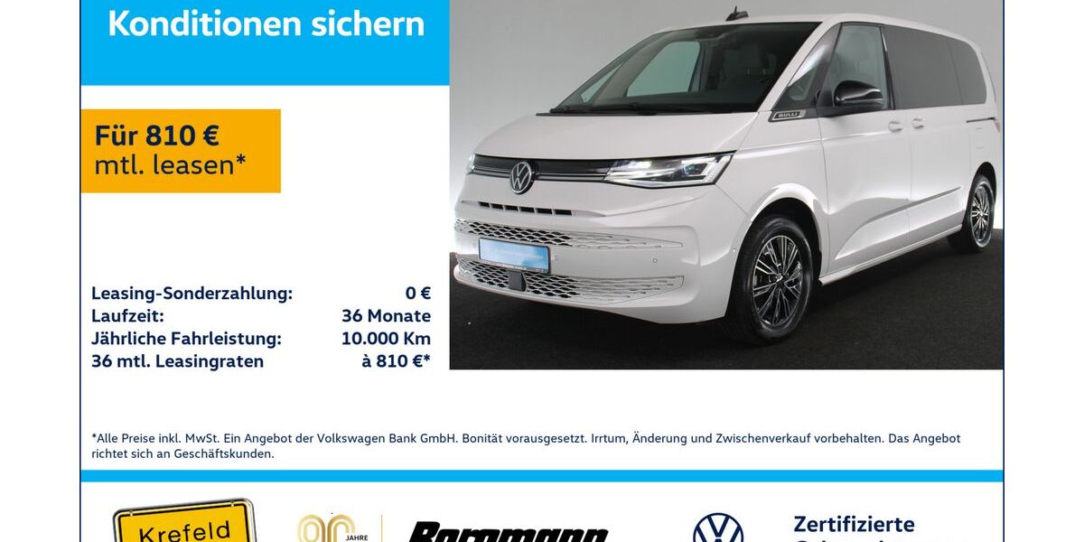 VW T7 Multivan 84.646 km 43.900 &euro; Krefeld 47803