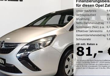 Opel Zafira 109.716 km 8.980 &euro; Ratingen 40880